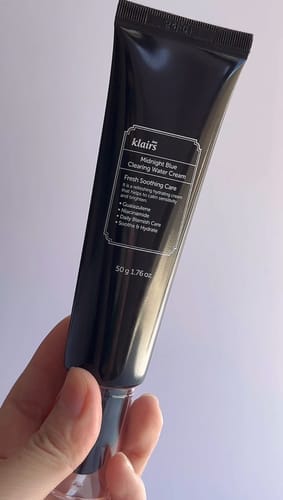 Customer photo review of Midnight Blue Clearing Water Cream