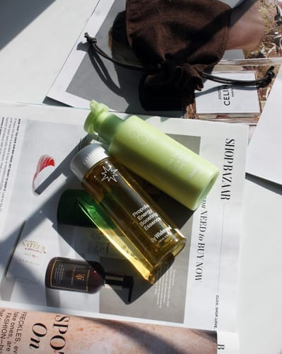 Customer photo review of Green Tea (Matcha) & Enzyme Milky Foaming Wash