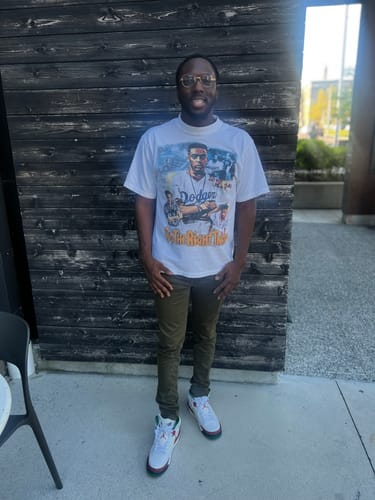 Customer photo review of "Do The Right Thing" T-Shirt