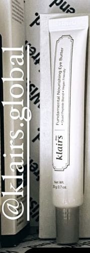 Customer photo review of Fundamental Nourishing Eye Butter