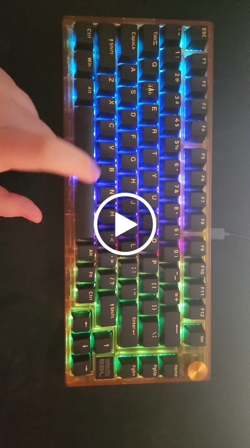 Customer video review of Wraith W75 V2 [BBL Edition] Klavye (Manyetik Switch / HE)