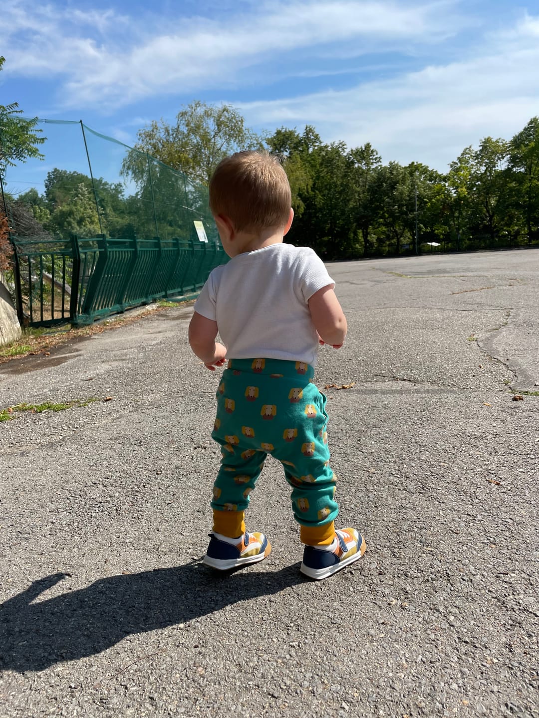 Customer photo review of Little Dogs Organic Comfy Joggers
