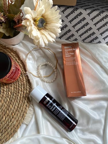 Customer photo review of Mandelic Acid Gentle Exfoliating Toner