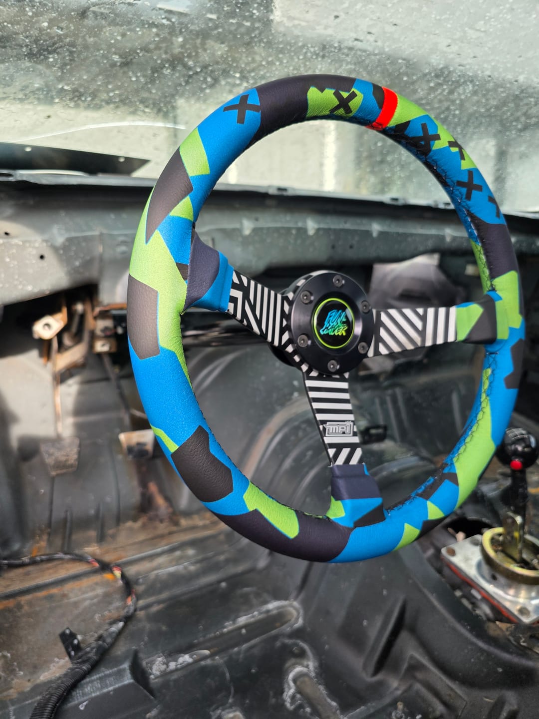 Customer photo review of 1982-2002 Camaro/Firebird F-Body Chromoly Lightweight Steering Column
