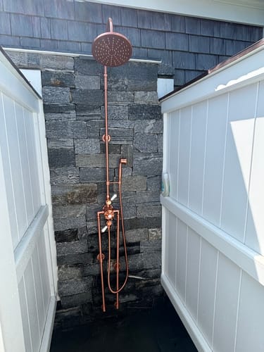 Customer photo review of Thermostatic Shower