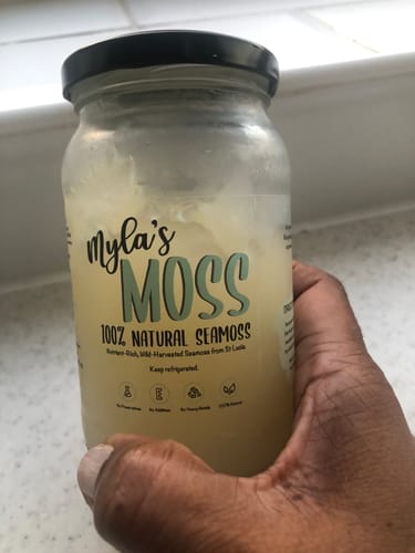 Customer photo review of MYLASMOSS SEAMOSS GEL (340ML)