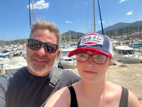 Customer photo review of Blue & Red Diamond Cap