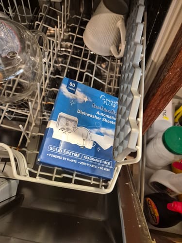 Customer photo review of דפי ניקוי למדיח