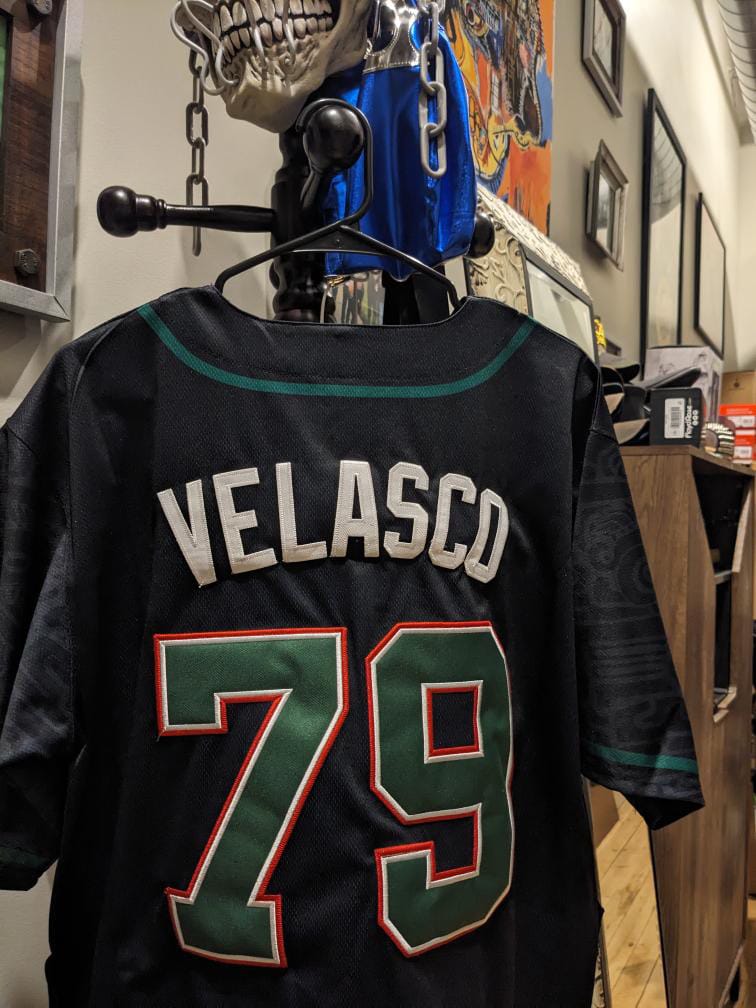Customer photo review of Mexico Heritage Custom Baseball Jersey
