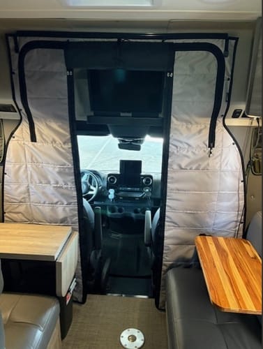 Customer photo review of Sprinter Ekko Cab Partition