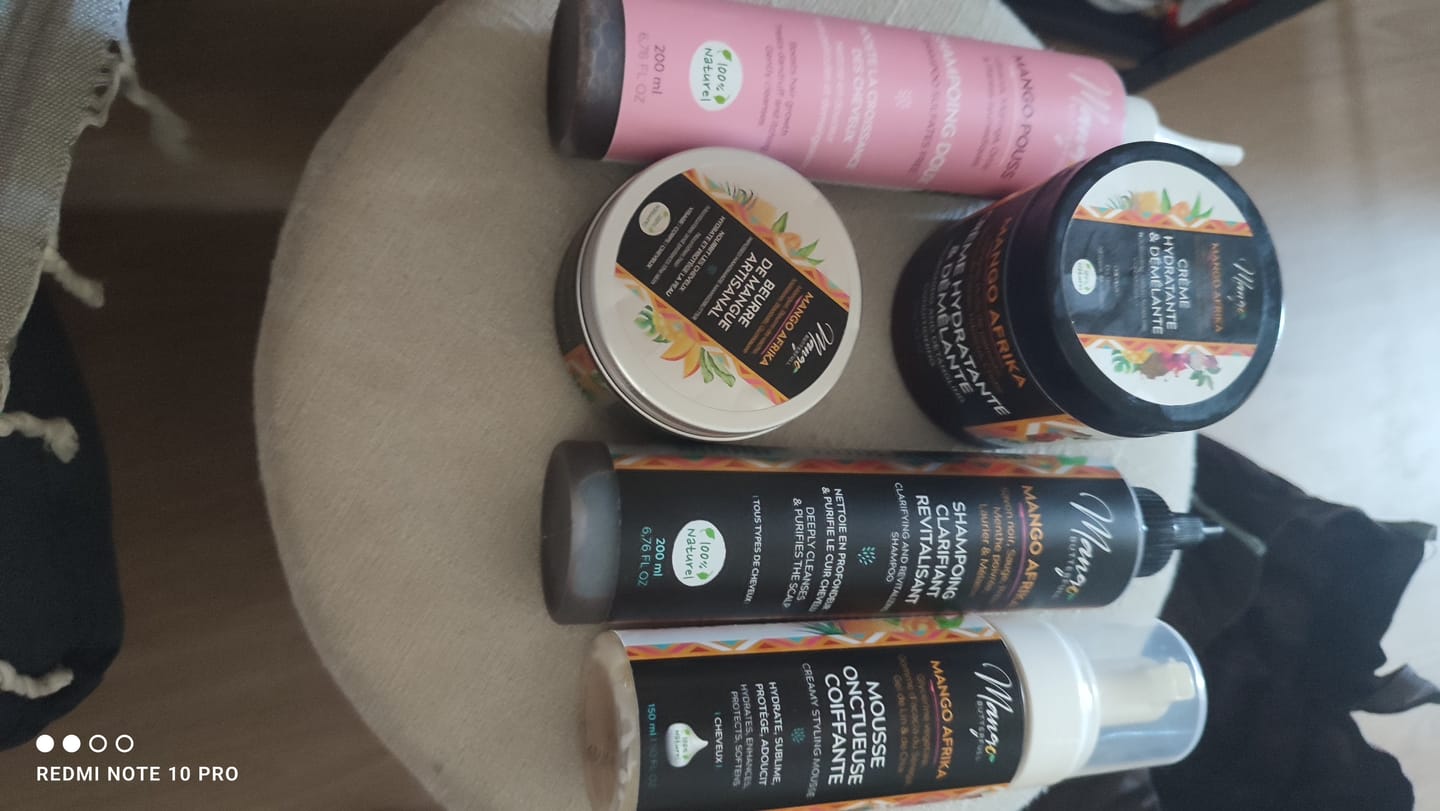 Customer photo review of Shampoing clarifiant MANGO AFRIKA
