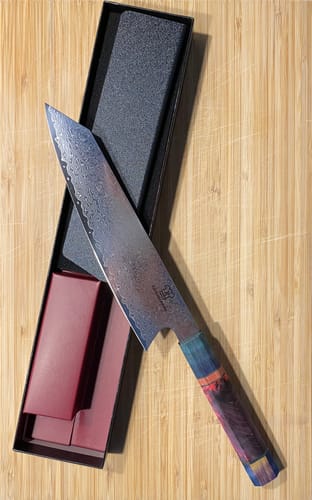 Customer photo review of Damast Gyuto Messer