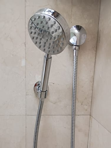 Customer photo review of All Metal Handheld Shower Head Set, Low Flow 1-Spray, 1.75 GPM