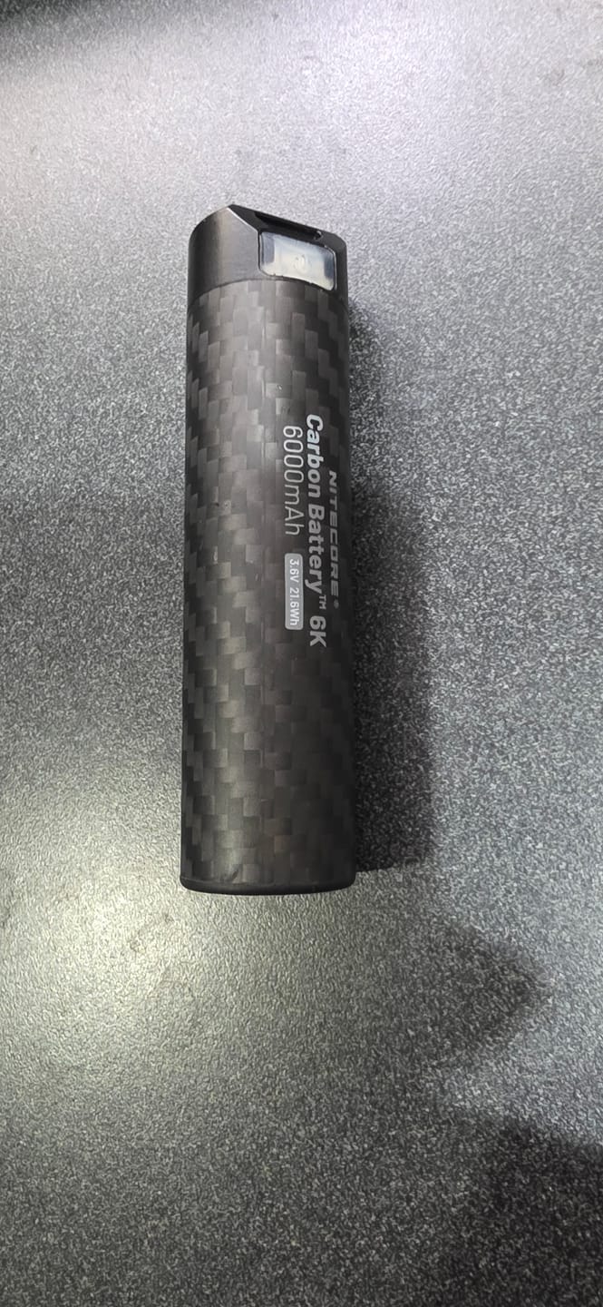 Customer photo review of Carbon Battery 6K (6,000mAh 1A)