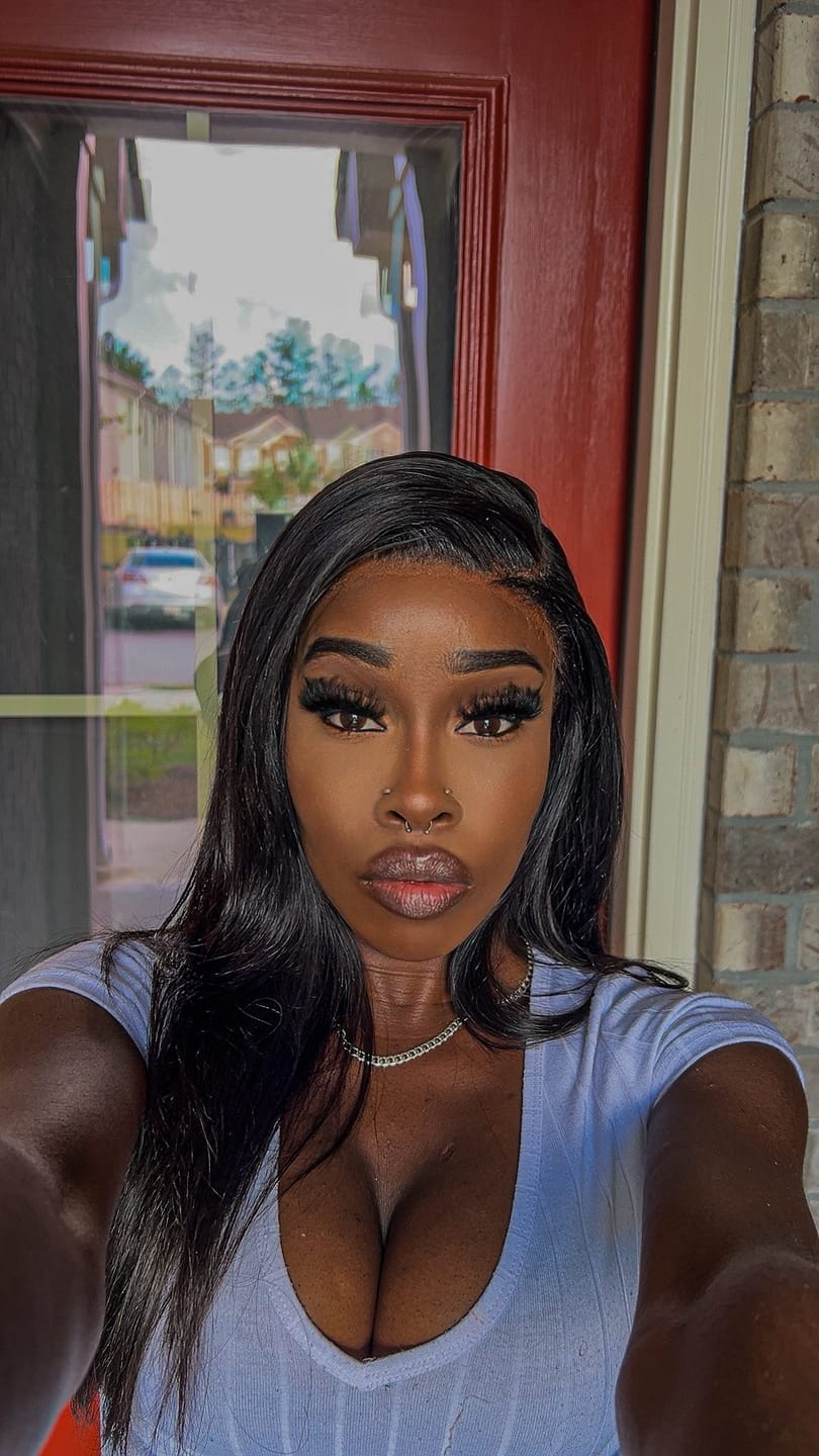 Customer photo review of New 3-Tone Hazel Brown Prescription Colored Contact Lenses