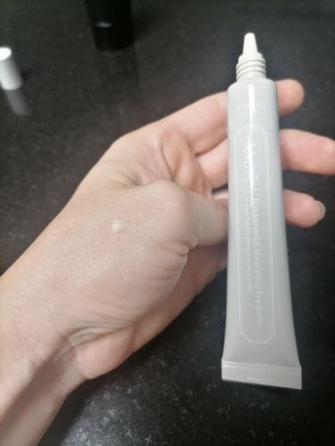 Customer photo review of Fundamental Nourishing Eye Butter