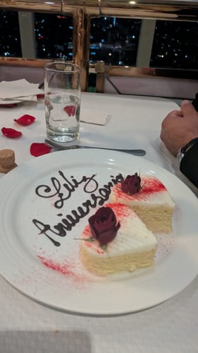 Customer photo review of Cena Romántica