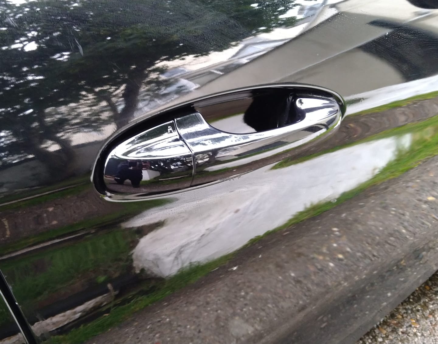 Customer photo review of Standard Door Handle Lock Cover Mk8/8.5 Fiesta / Mk2 Puma