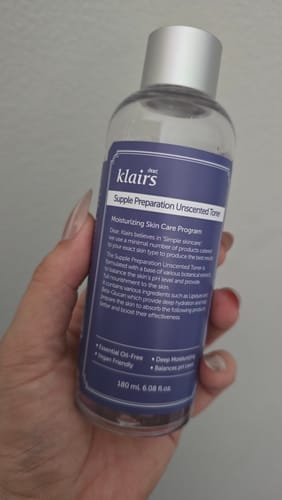 Customer photo review of Supple Preparation Unscented Toner