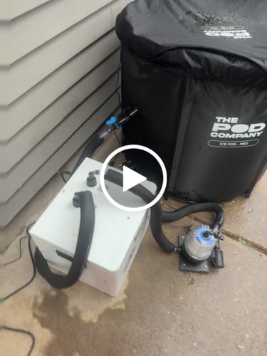 Customer video review of Universal Ice Bath Chiller White
