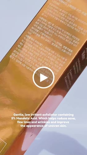 Customer photo review of Mandelic Acid Gentle Exfoliating Toner