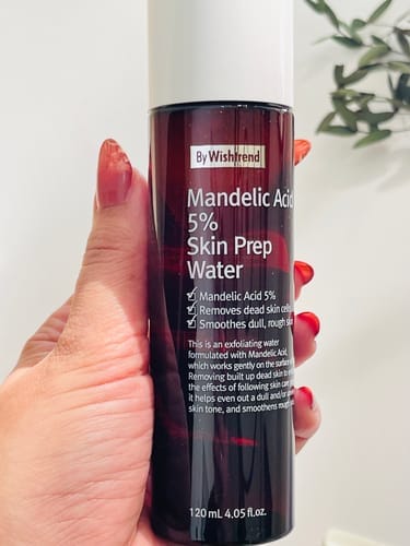 Customer photo review of Mandelic Acid Gentle Exfoliating Toner