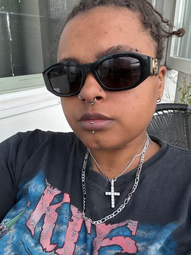 Customer photo review of CLEAN FIGARO CHAIN. - 5MM