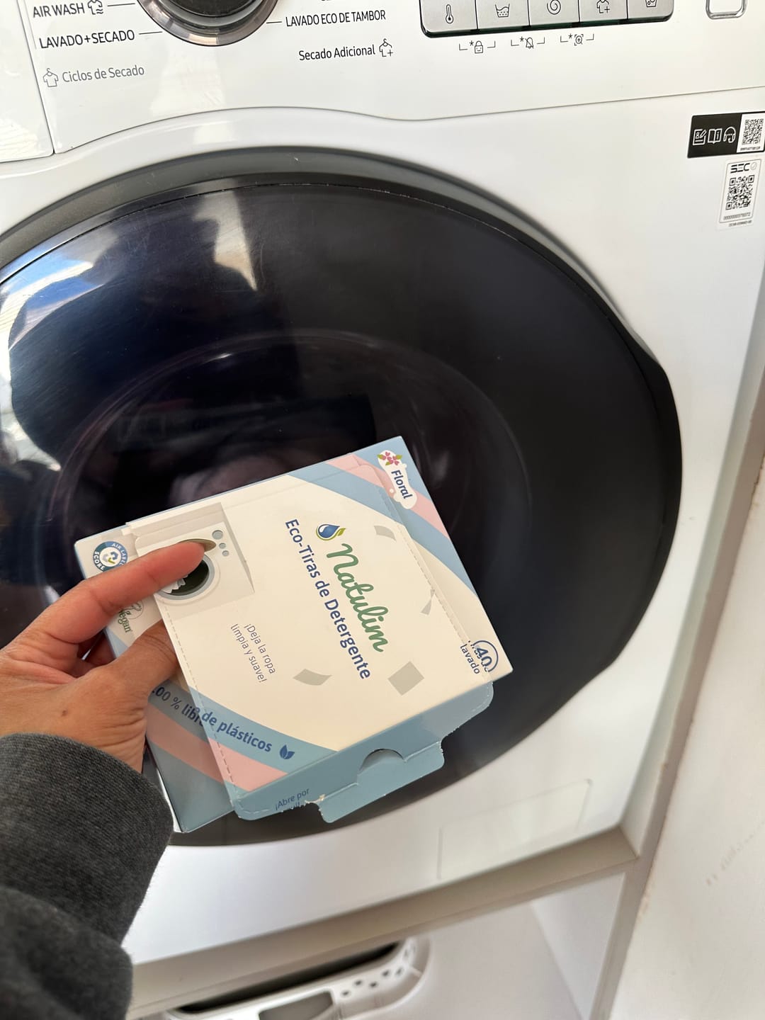Customer photo review of Eco-Tiras de lavar Natulim - 40 lavados