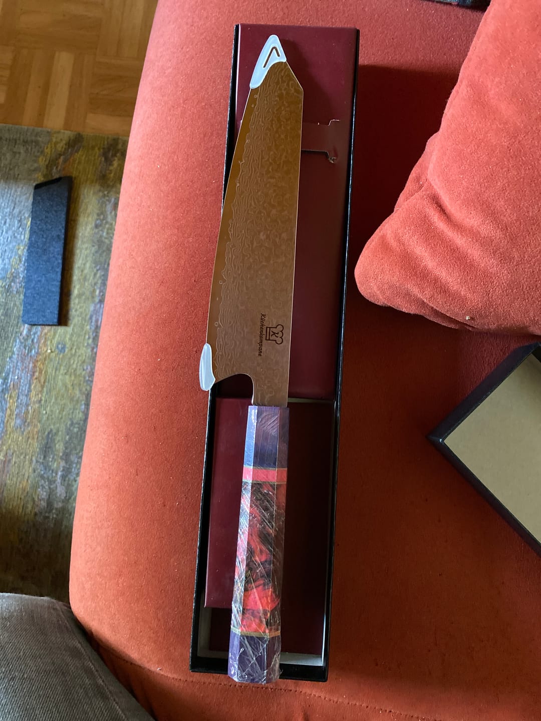 Customer photo review of Damast Gyuto Messer