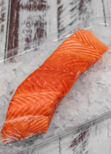 Customer photo review of Fresh King Salmon Fillet (Boneless)