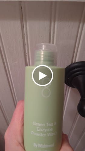 Customer photo review of Green Tea (Matcha) & Enzyme Powder Wash