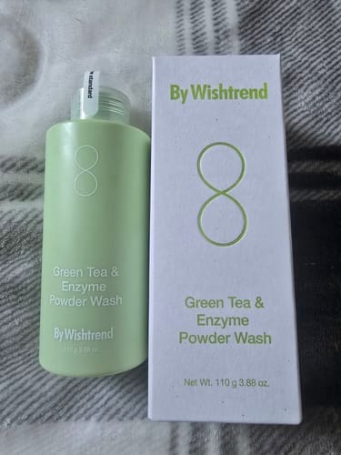 Customer photo review of Green Tea (Matcha) & Enzyme Powder Wash