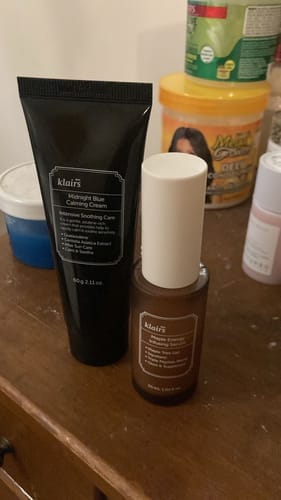 Customer photo review of Midnight Blue Calming Cream