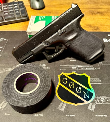 Customer photo review of Raid Tape (classic black)