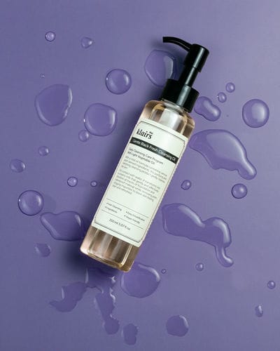 Customer photo review of Gentle Black Fresh Cleansing Oil