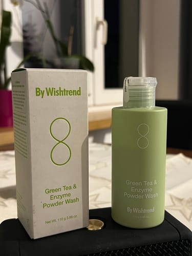 Customer photo review of Green Tea (Matcha) & Enzyme Powder Wash