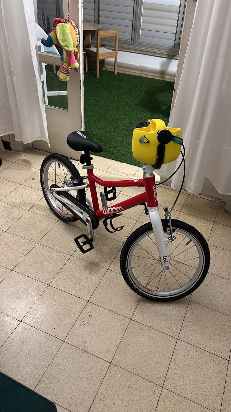 Customer photo review of woom 3 אופני ילדים 16 אינץ'