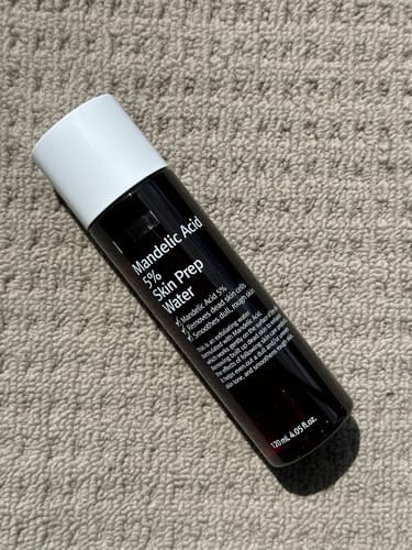 Customer photo review of Mandelic Acid Gentle Exfoliating Toner