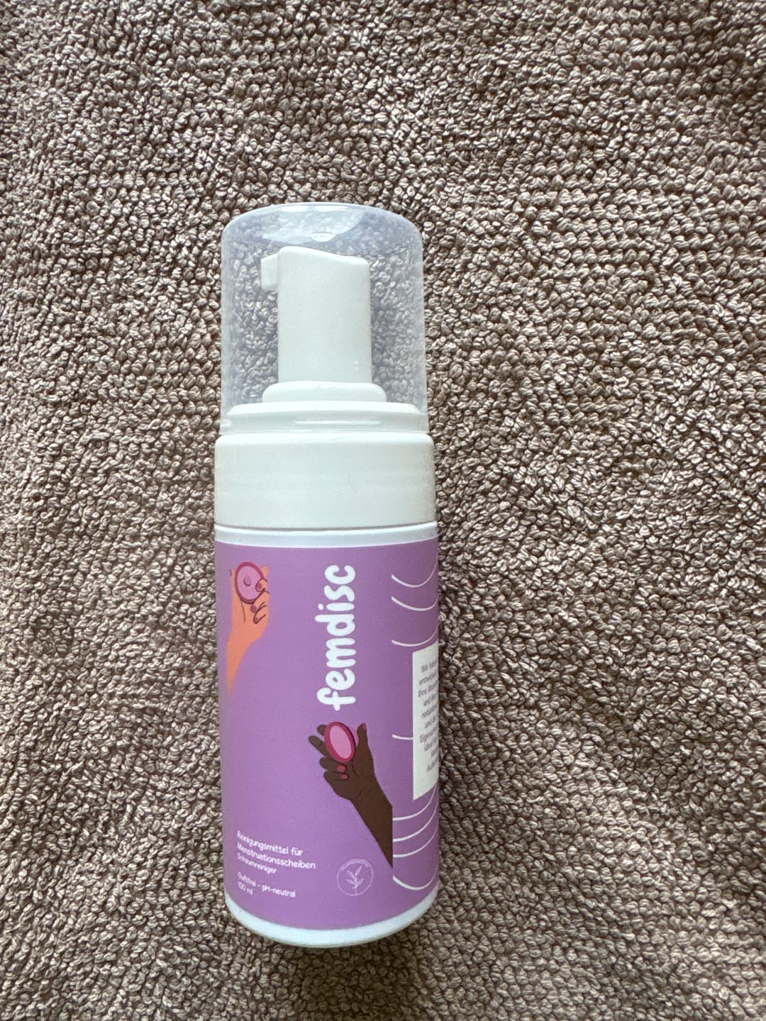 Customer photo review of femdisc Reinigungsseife mit Schaumaufsatz