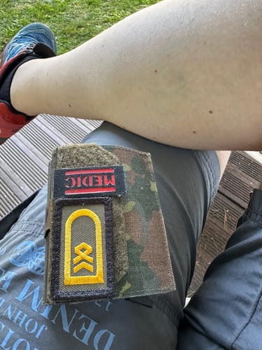 Customer photo review of Tactical Wallet MK2 - 5-Farben Flecktarn