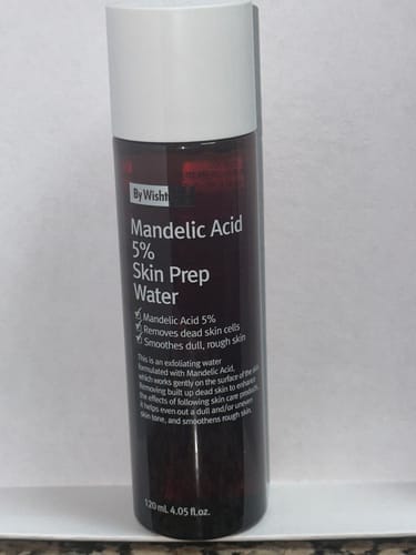 Customer photo review of Mandelic Acid Gentle Exfoliating Toner