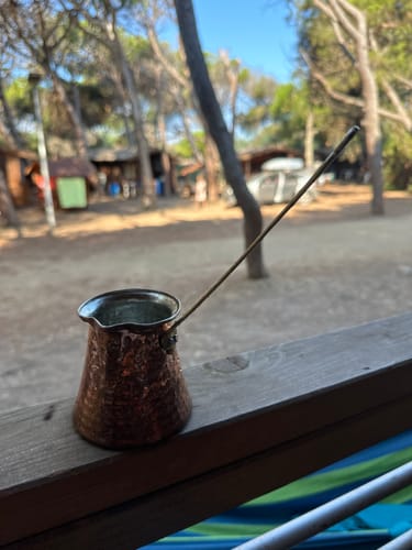 Customer photo review of Copper Coffee pot (Briki) - 200ml