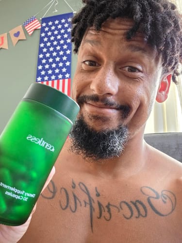 Customer photo review of Scentless Deodorant Supplement