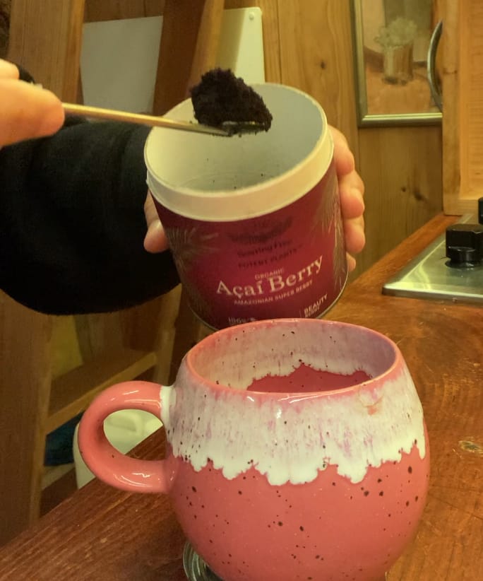 Customer photo review of Organic Açaí Berry