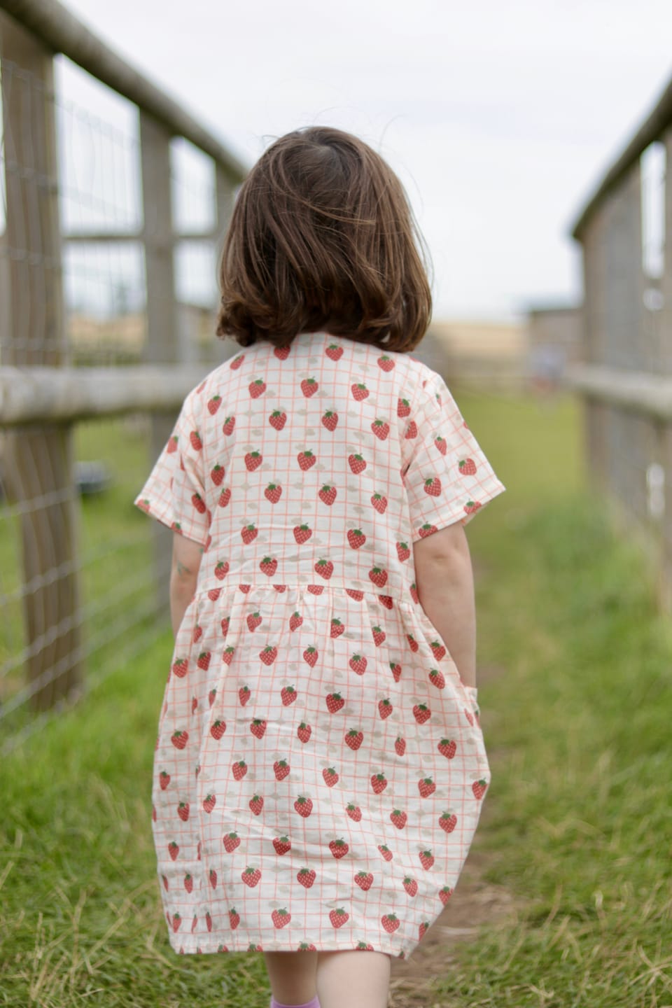 Customer photo review of Strawberry Days Button Through Short Sleeve Dress