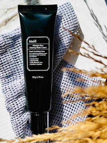Customer photo review of Midnight Blue Clearing Water Cream