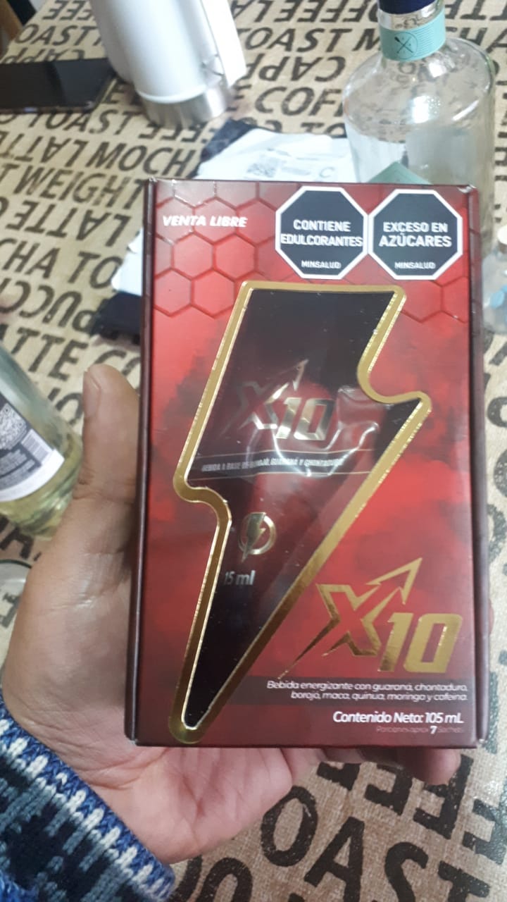 Customer photo review of POTENCIADOR LIQUIDO X10
