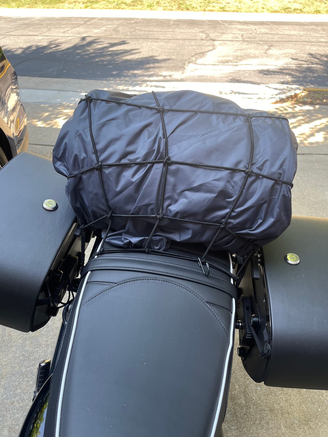 Customer photo review of 28L - Baelor Medium Quick Mount Triumph Bonneville T120 Motorcycle Saddlebags