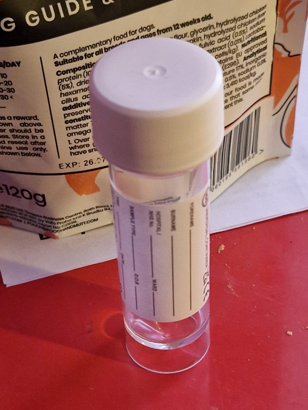 Customer photo review of Specimen Container 30ml