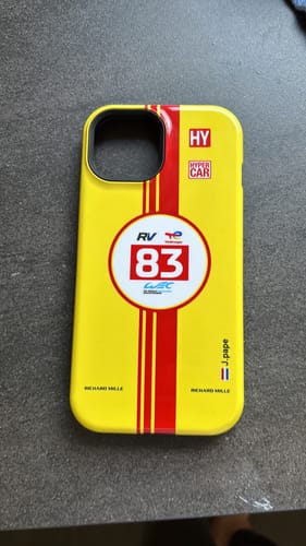 Kundenbewertung mit Foto zu AF Corse 499P 2024 Livery - Individuelle Premium Hülle für iPhone